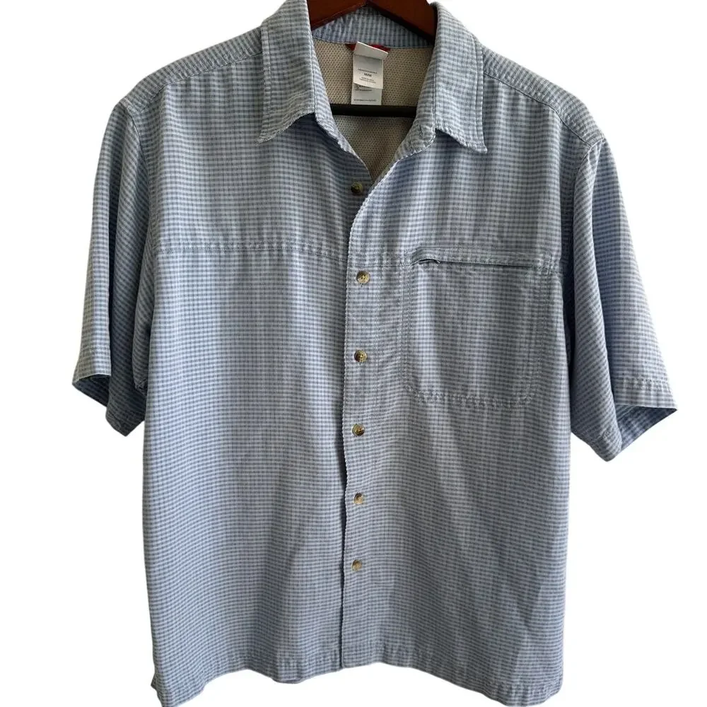 The North Face Mens S/S Fishing Outdoor Gorpcore Shirt Medium